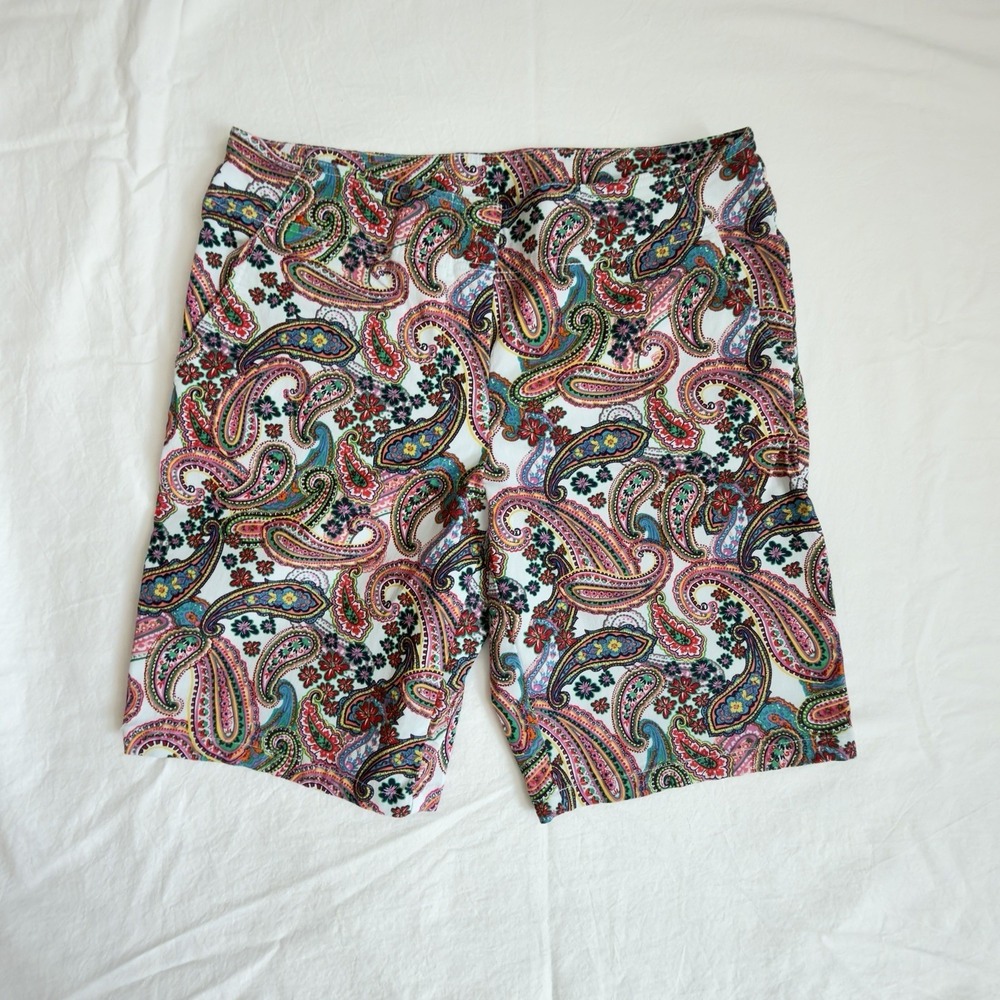 IZOD Paisley Women's Golf Shorts Size 12